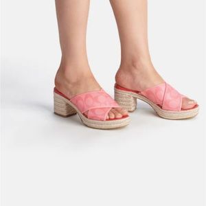 Coach Sloan Espadrille heel